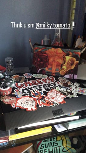 Customer photo review of Creepy Mystery Gift Box