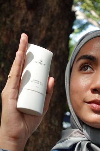 Customer photo review of Water Gel UV Sunscreen