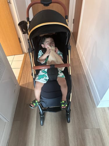 Customer photo review of Lejoux Go Pushchair