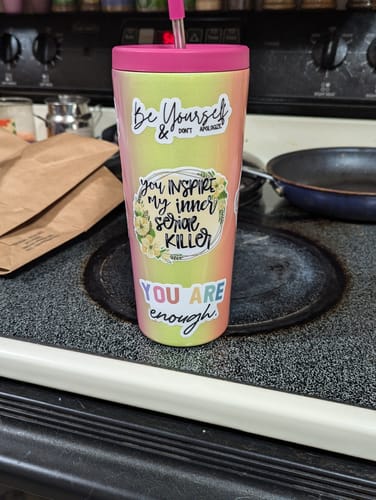 Customer photo review of STICKER CLUB | Monthly Subscription