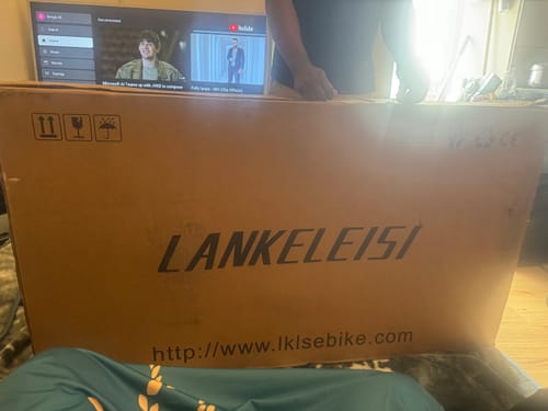 Customer photo review of Lankeleisi MG600 Plus 1000W Bafang Motor 26" Fat Bike All Terrain SUV E-Bike 48V 20Ah Samsung Battery