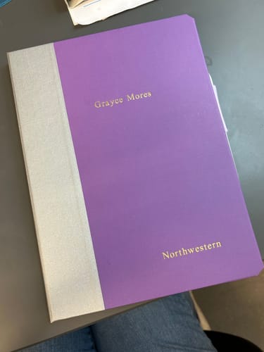 Customer photo review of Custom Book-Style iPad Case