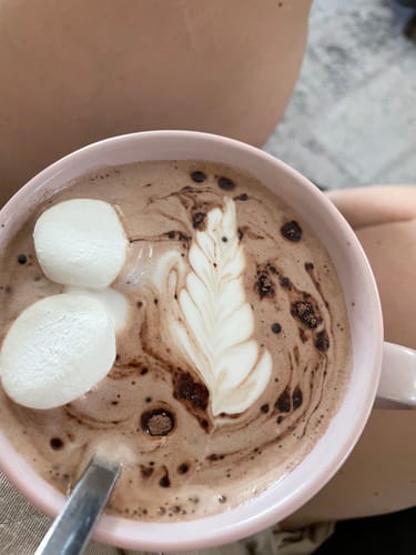 Customer photo review of Deluxe Lactation Hot Chocolate - GF, DF & SF
