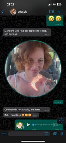 Customer photo review of Profi-Pflanzenhaarfarbe SET "warmes helles Kupfer-Blond - warm tizian blond"