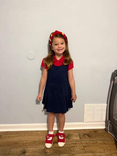 Customer photo review of Athena Canvas Shoe