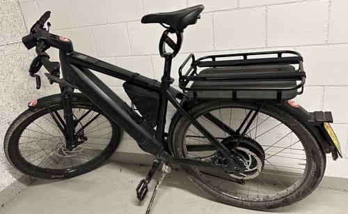 Customer photo review of PACKI der Velokorb