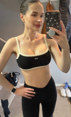 Customer photo review of The Micro Bra / Black-Crème