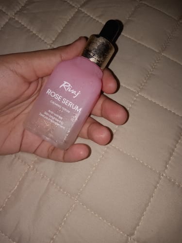 Customer photo review of Rose Calming Face Serum 30ml