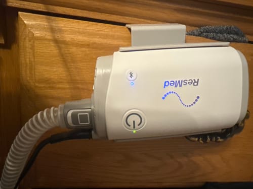 Customer photo review of ResMed AirMini™ Autoset™ Portable Travel CPAP Machine