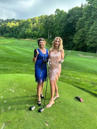 Yolonda H. review of 1920s Blue Georgia Beaded Flapper Dress image 1 out of 2