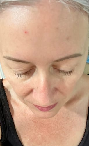 Customer photo review of LASH SERUM