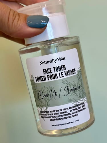 Customer photo review of Clear Up - Face Toner