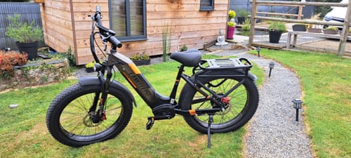 Customer photo review of Lankeleisi MG600 Plus 1000W Bafang Motor 26" Fat Bike All Terrain SUV E-Bike 48V 20Ah Samsung Battery