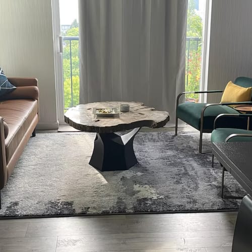 Customer photo review of Coffee Table Base 106G Namu (Grand Size) 16H Modern Metal Furniture