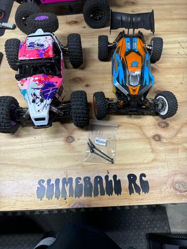 Customer photo review of Rlaarlo Latest Carbon Steel Front Dogbone For 1/14 and 1/12 Buggy and Truggy (2PCS, Black)