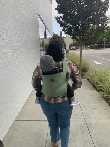 Customer photo review of Original Baby Carrier
