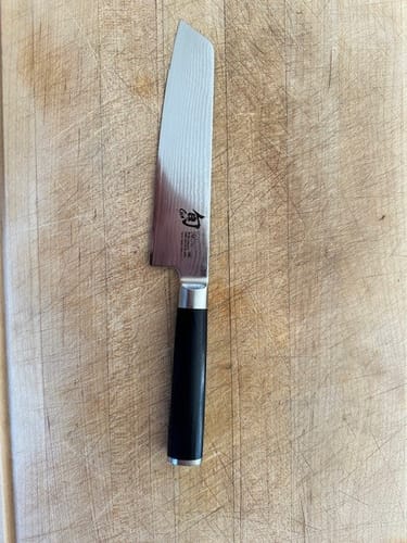 Customer photo review of Shun Classic Master Utility 165mm