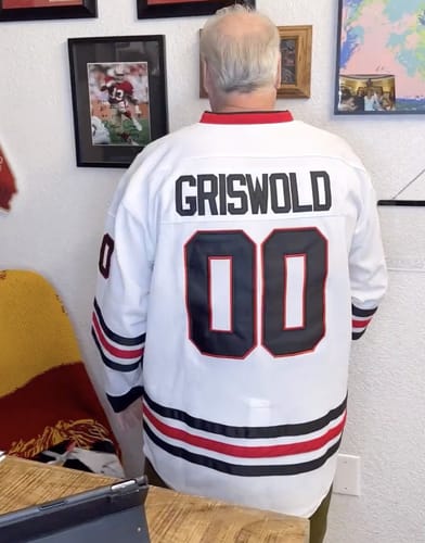 Customer photo review of Christmas Style 'Griswold' Hockey Jersey
