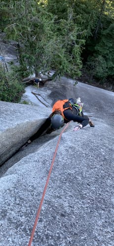 Customer photo review of Crack Climbing Gloves