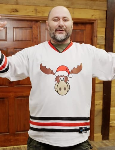 Customer photo review of Christmas Style 'Griswold' Hockey Jersey