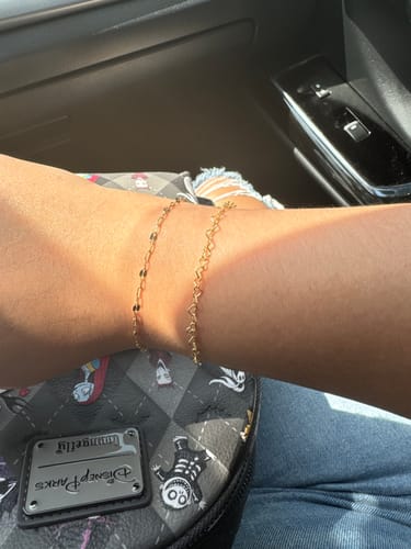 Customer photo review of ⚡ Permanent Jewelry Appointment | Deposit