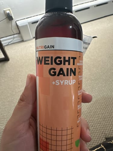 Customer photo review of NutriGain Weight Gain Syrup