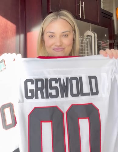 Customer photo review of Christmas Style 'Griswold' Hockey Jersey