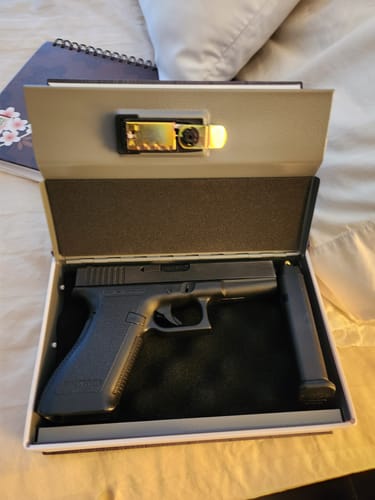 Customer photo review of EXTRA StealthBook FOR CHEAP! FOAM HANDGUN INSERT INCLUDED!