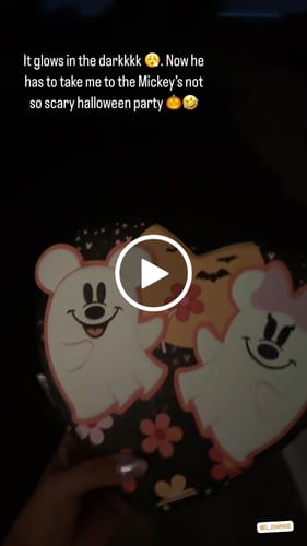 Customer video review of Loungefly Disney Mickey and Friends Halloween Crossbody