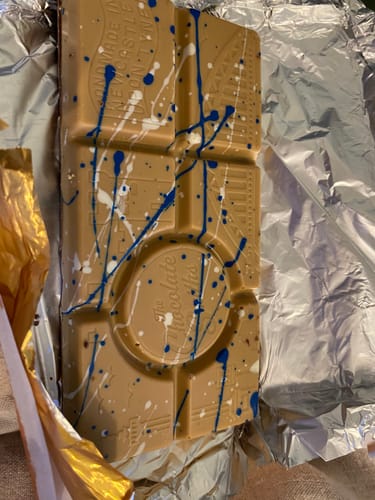 Customer photo review of Baklava Inspired What D' Yee Want Wednesday Chocolate Bar 145g