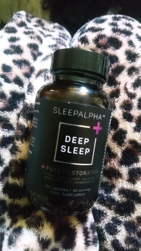 Customer photo review of Deep Sleep + Full Restoration With Added Tart Cherry And Passion Flower