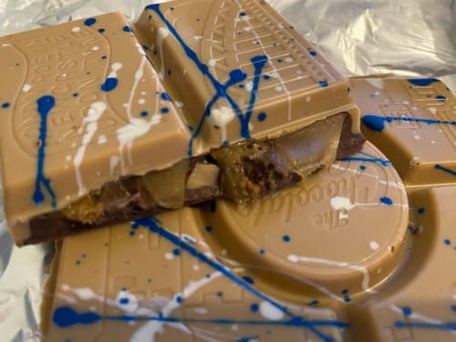 Customer photo review of Coffee and Stroopwafel Bizarre Bar 145g