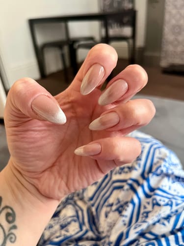 Customer photo review of XCOATTIPS® Cat Eye - Medium Almond