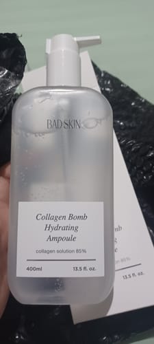Customer photo review of Bad Skin™ Korean Collagen Bomb Hydrating Ampoule