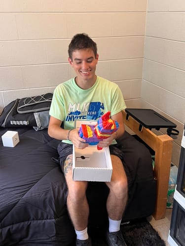 Customer photo review of Happy First Day of School Piñatagram