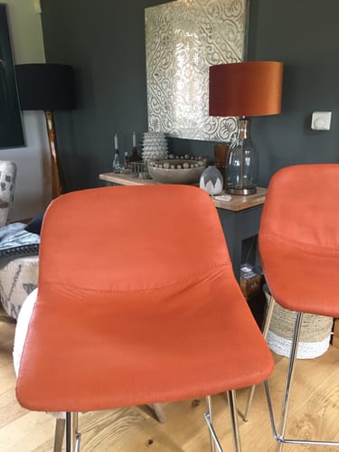 Customer photo review of Fabric Paint -- Orange