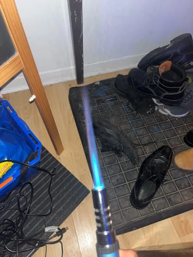 Customer photo review of Flamesaber Butane Gas Torch
