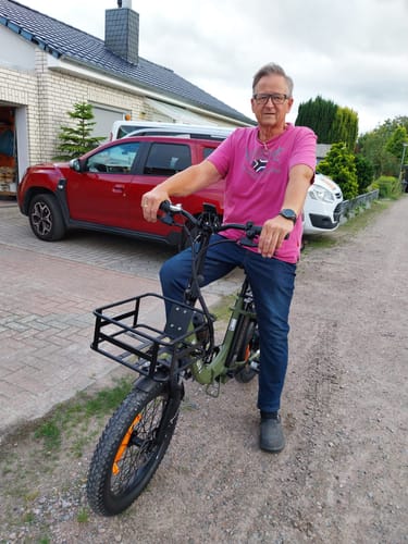 Customer photo review of Engwe L20 SE 250W 20" Foldable Electric Trekking Bike 15.6Ah Step-through E-bike
