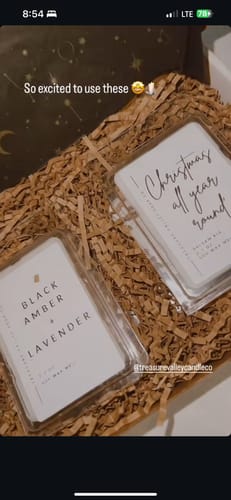 Customer photo review of Wax Melts
