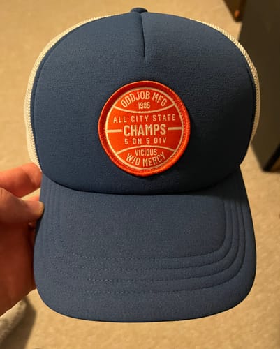 Customer photo review of Big Foam Trucker Hat