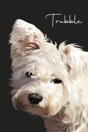 Customer photo review of Pet Art Canvas Wrap