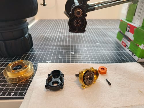 Customer photo review of Brass Rear Portal Housing Inner for MK-07