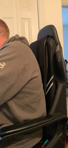 Customer photo review of PosturePerfect™ Car Neck Massager