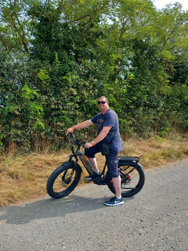 Customer photo review of Lankeleisi MG600 Plus 1000W Bafang Motor 26" Fat Bike All Terrain SUV E-Bike 48V 20Ah Samsung Battery