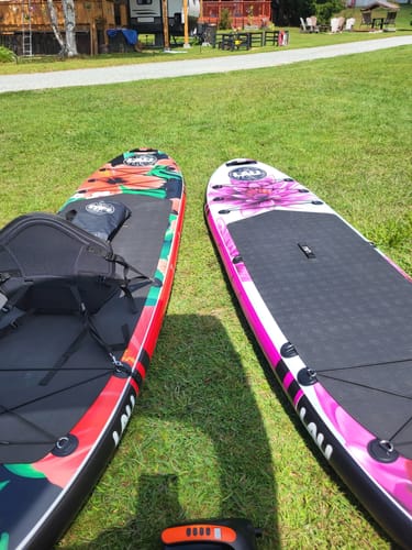 Customer photo review of Tropical- 10'6 All-around- Paddle board gonflable