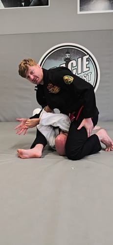 Customer photo review of Black Year Of The Dragon BJJ Gi