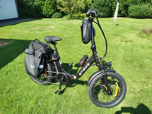 Customer photo review of Engwe L20 SE 250W 20" Foldable Electric Trekking Bike 15.6Ah Step-through E-bike