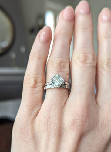 Customer photo review of The Daily Bezel | Asscher