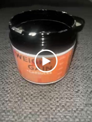 Customer video review of NutriGain Weight Gain Capsules