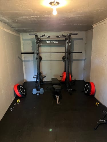 Customer photo review of Major Fitness F22 All-In-One Home Gym Power Rack